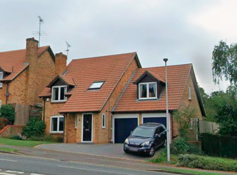 Our first house in England just outside Reading in Purley on Thames