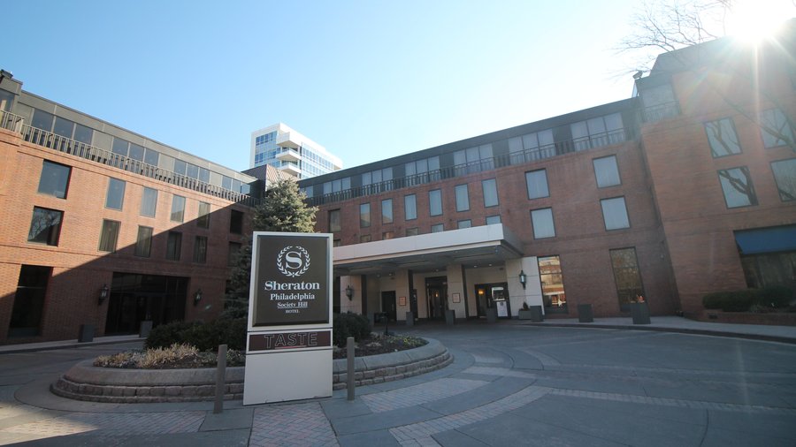 Sheraton Hotel Society Hill Philadelphia where i held my first jobs in hotels as a mini bar attendant and an In-room dining server.