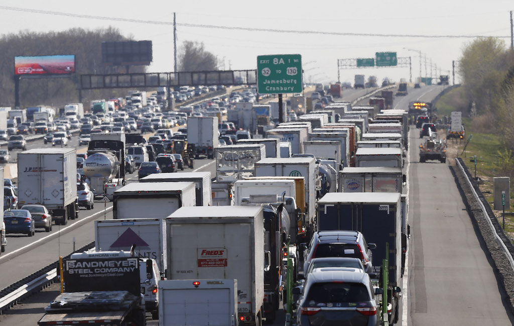 My first memory of arriving in the US, heading down the NJ turnpike, where the highways, the trucks and everything were much bigger than anywhere else I'd been. From now on we were officially Exit 8A New Jersians.